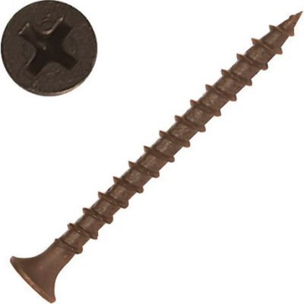 Screw Products Drywall Screw, #8 x 2 in, Steel, Bugle Head Phillips Drive DW-8200C